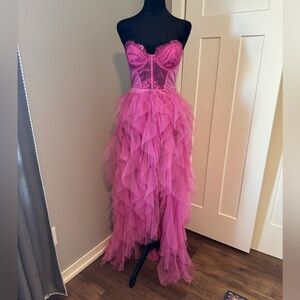 For Love And Lemons Pink Tulle Dress